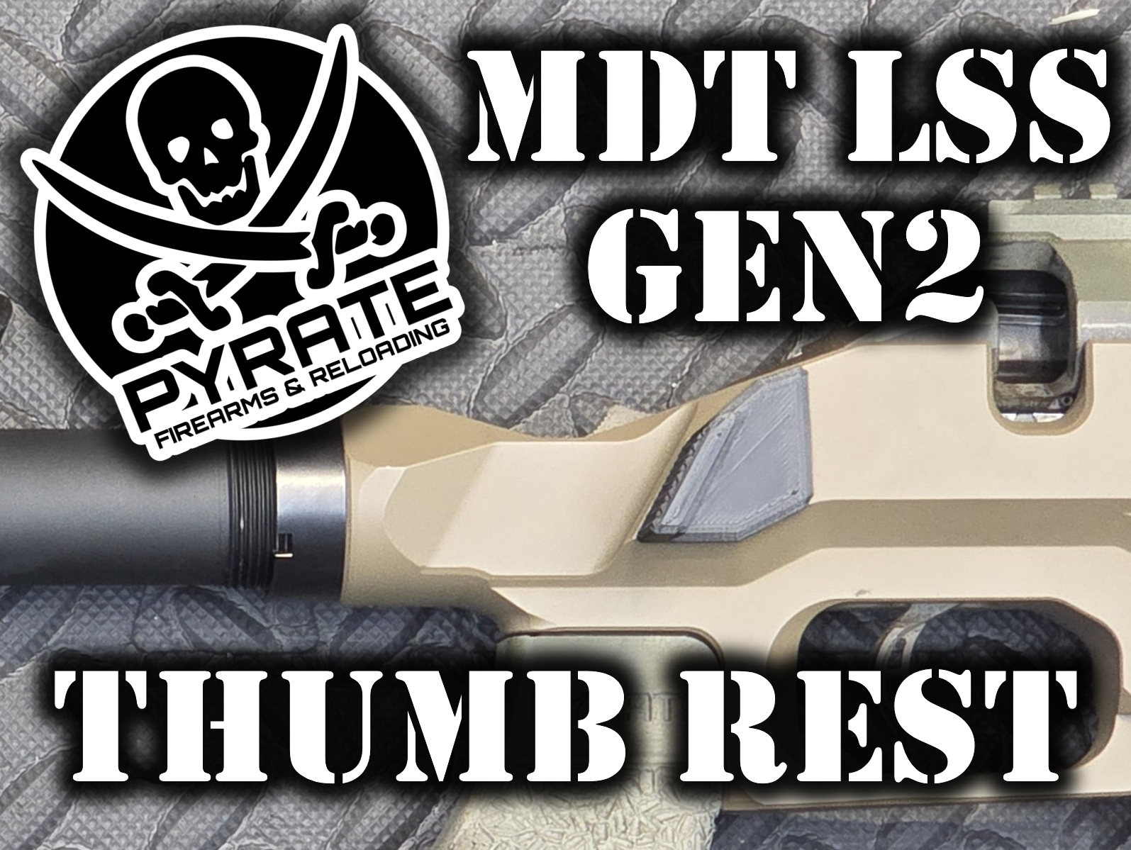 MDT LSS Gen2 Thumb Rest